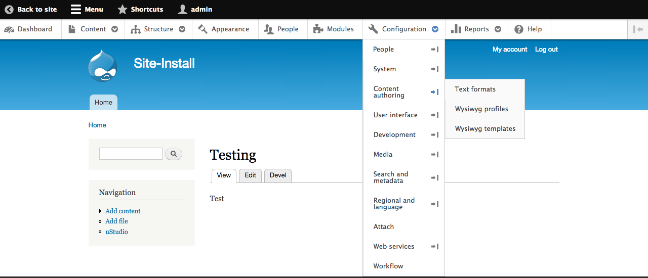Dropdown for navbar horizontal display [2481207]